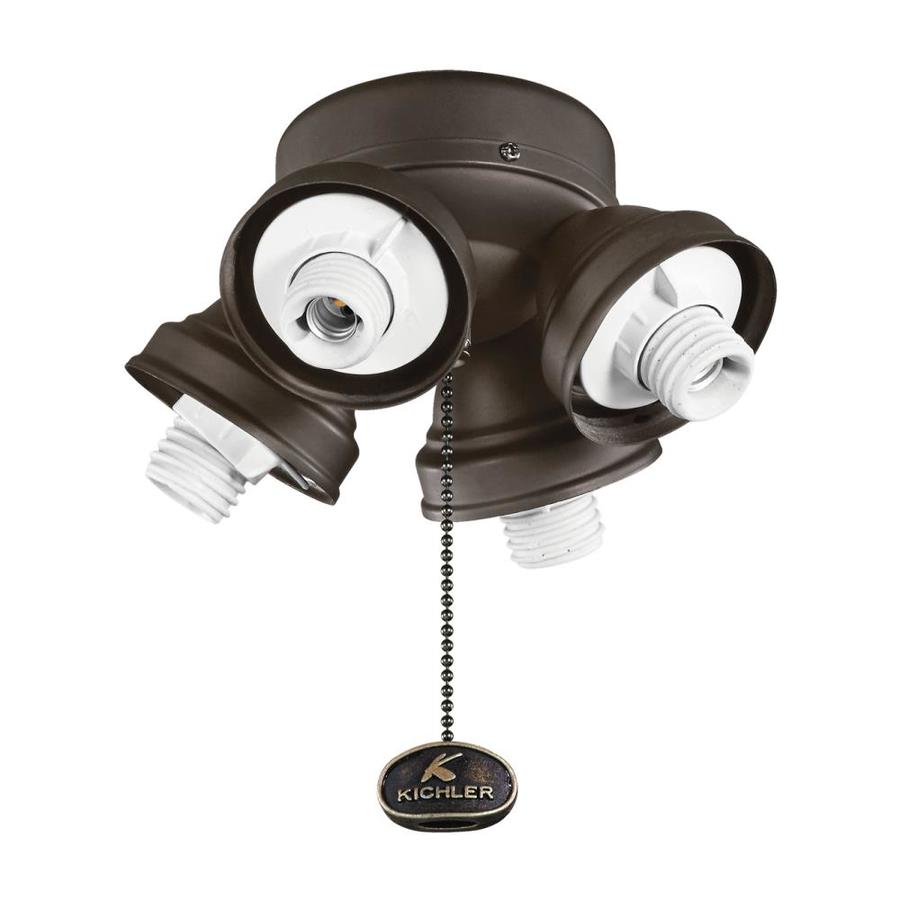 Kichler 4 Light Turtle Fitter Fan Light Kit at