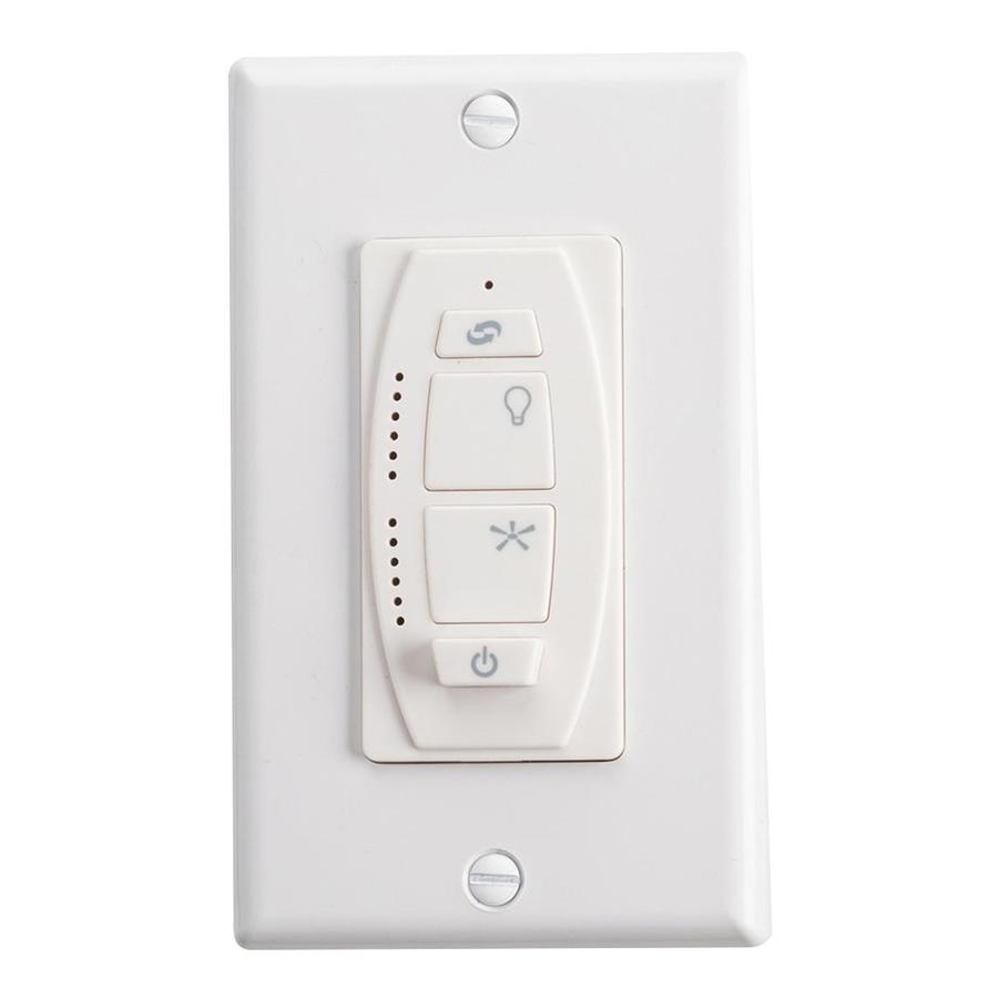 Kichler 6 Setting White Ceiling Fan Switch At Lowes Com