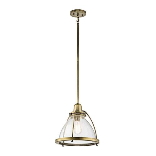 Kichler Silberne Natural Brass Transitional Seeded Glass Bell Pendant Light In The Lighting Department At Com - Seeded Glass Bell Pendant Shade Kichler Silberne Natural Brass Transitional Seeded Glass Bell Pendant Light In The Lighting Department At Com - Seeded Glass Bell Pendant Shade