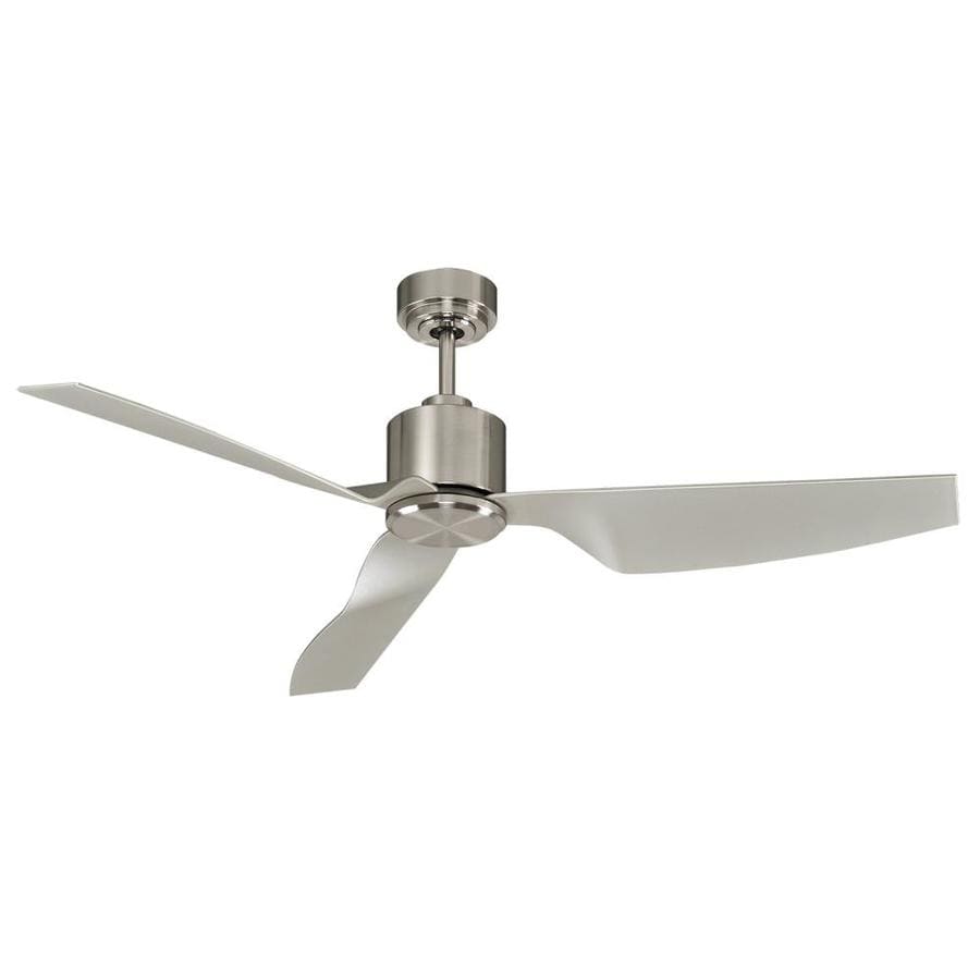 Kichler Sorrento 50-in Brushed Stainless Steel Indoor/Outdoor 3 Blade Stainless Steel Ceiling Fans