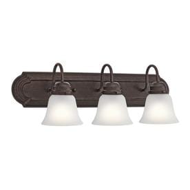 Kichler 3-Light 8.0 Tannery bronze Bell Vanity light