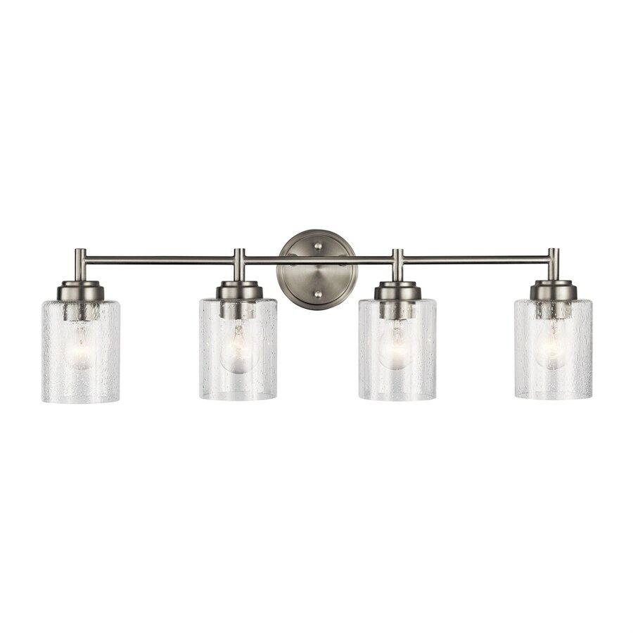 Featured image of post Black Bathroom Light Fixtures Lowes : 3 light wall lamp bathroom vanity light fixture frosted glass shade farmhouse.