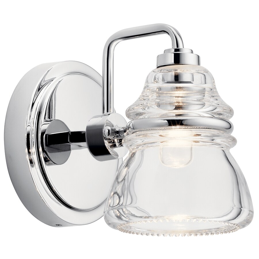 Kichler Talland 5in W 1Light Chrome Transitional Wall Sconce in the