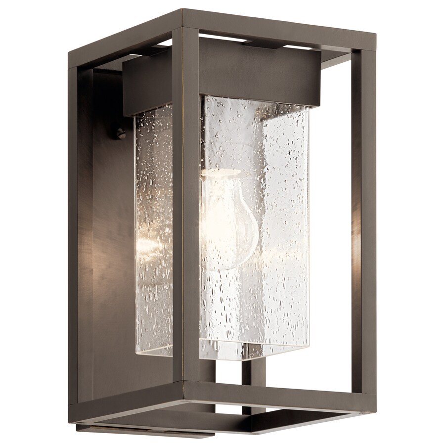 Kichler Mercer Olde Bronze Transitional Outdoor Sconce in the Outdoor
