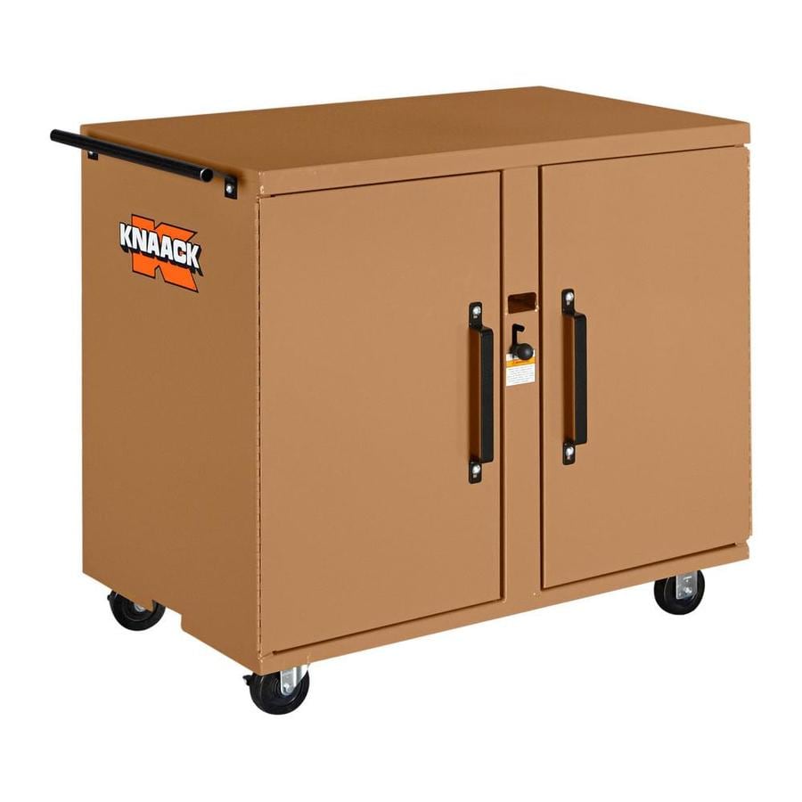 Shop KNAACK 25in W x 40.66in L x 37.5in Steel Jobsite Box at