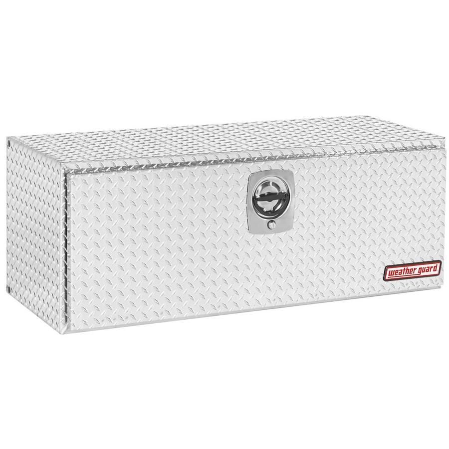 WEATHER GUARD 48.125 in x 18 in x 18 in Silver Aluminum Universal Truck Tool Box