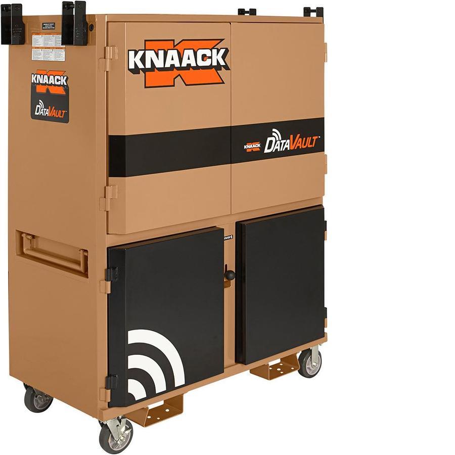 KNAACK DATAVAULT 55in W x 30in L x 75in Steel Jobsite Box at
