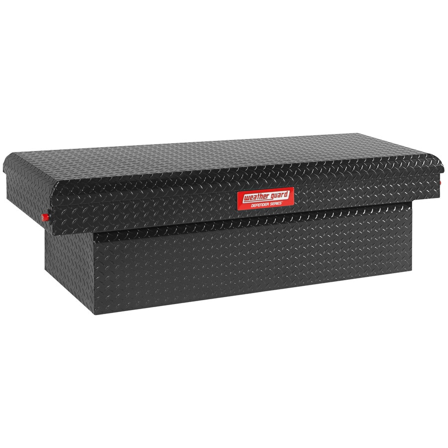 Small Truck Tool Box >> WEATHER GUARD 61.85-in x 19.63-in x 18.2-in Black Aluminum Small Truck Tool Box >> WEATHER GUARD 61.85-in x 19.63-in x 18.2-in Black Aluminum