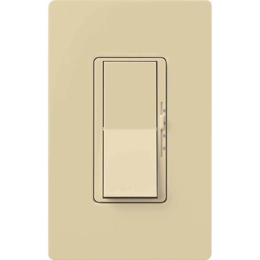 Lutron Diva 3-Speed 1.5-Amp Ivory Rocker Fan Control in the Fan ...