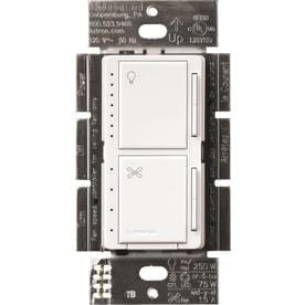 UPC 784276239264 product image for Lutron Maestro 1.5-Amp Single Pole White Indoor Combination Dimmer And Fan Contr | upcitemdb.com