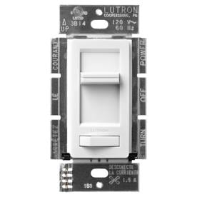 Lutron Fan Controls At Lowes Lutron Lumea 3 Sd 1 5 White Indoor Slide Fan Control