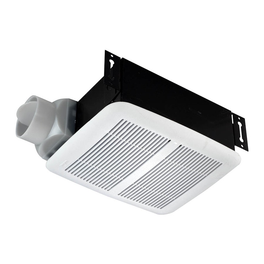 NuTone 2.5-Sone 80-CFM Polymeric White Bathroom Fan in the Bathroom ...