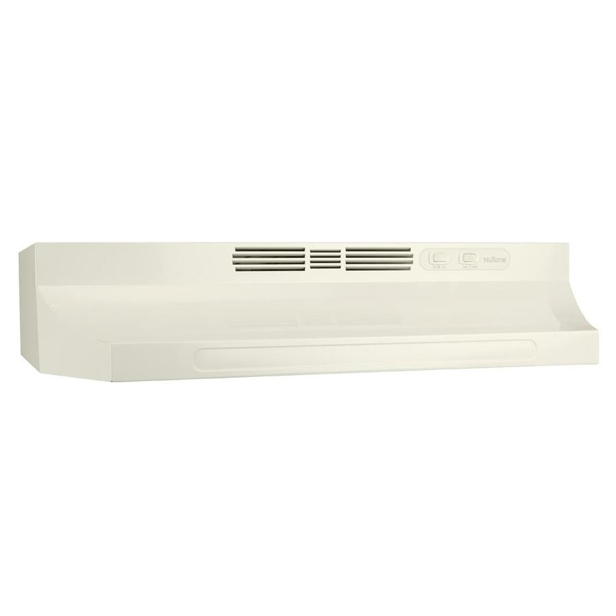 Broan 30-in Ductless Bisque Undercabinet Range Hood (Common: 30 Inch ...