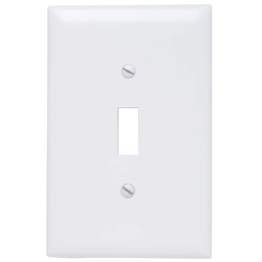 Pass & Seymour/Legrand Trademaster 1Gang White Single Jumbo Wall Plate