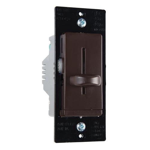 Legrand SinglePole Brown LED Decorator Light Dimmer in the Light
