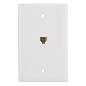 UPC 785007045123 product image for Legrand Plastic Rj11 Wall Jack | upcitemdb.com