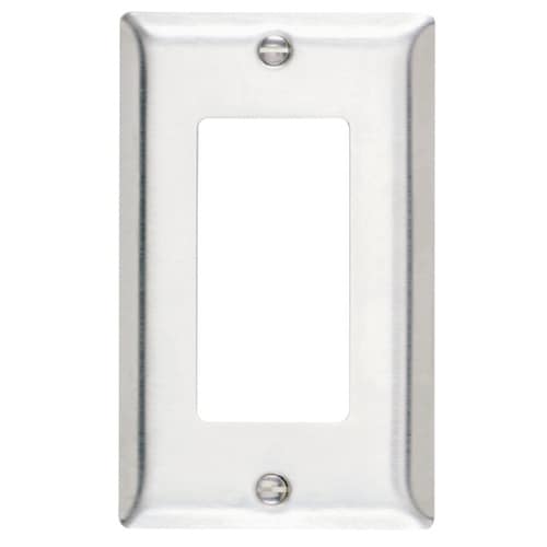 Legrand 1 Gang Stainless Steel Single Decorator Standard Wall Plate In   785007180275xl 