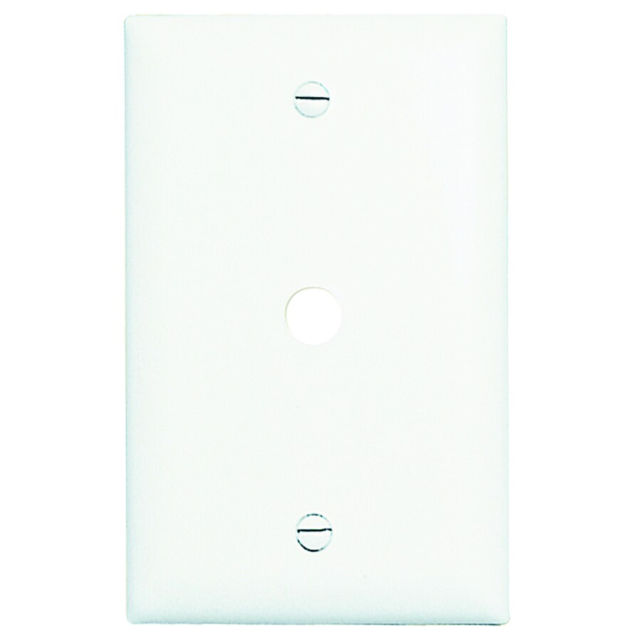 Pass & Seymour/Legrand Plastic Coax Wall Jack at