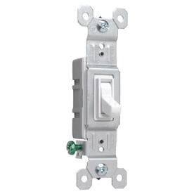 UPC 785007660135 product image for Pass & Seymour/Legrand 15-Amp White Single Pole Light Switch | upcitemdb.com