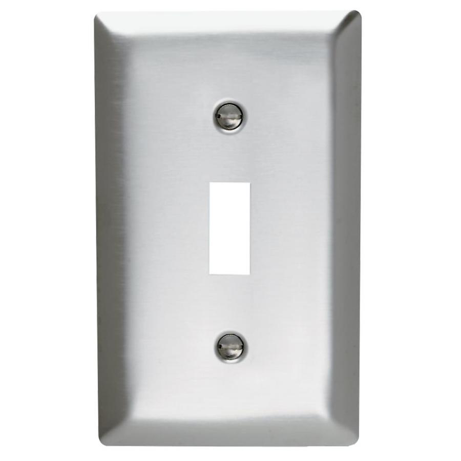 Pass & Seymour/Legrand 1Gang Stainless Steel Single Toggle Standard