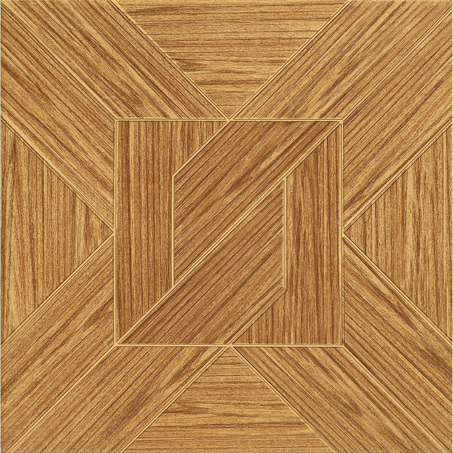 FLOORS 2000 11-Pack Cedro Wood Ceramic Floor Tile (Common: 17-in x 17 ...