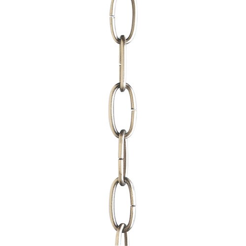 Progress Lighting 10-ft Antique Nickel Lighting Chain in the Lighting