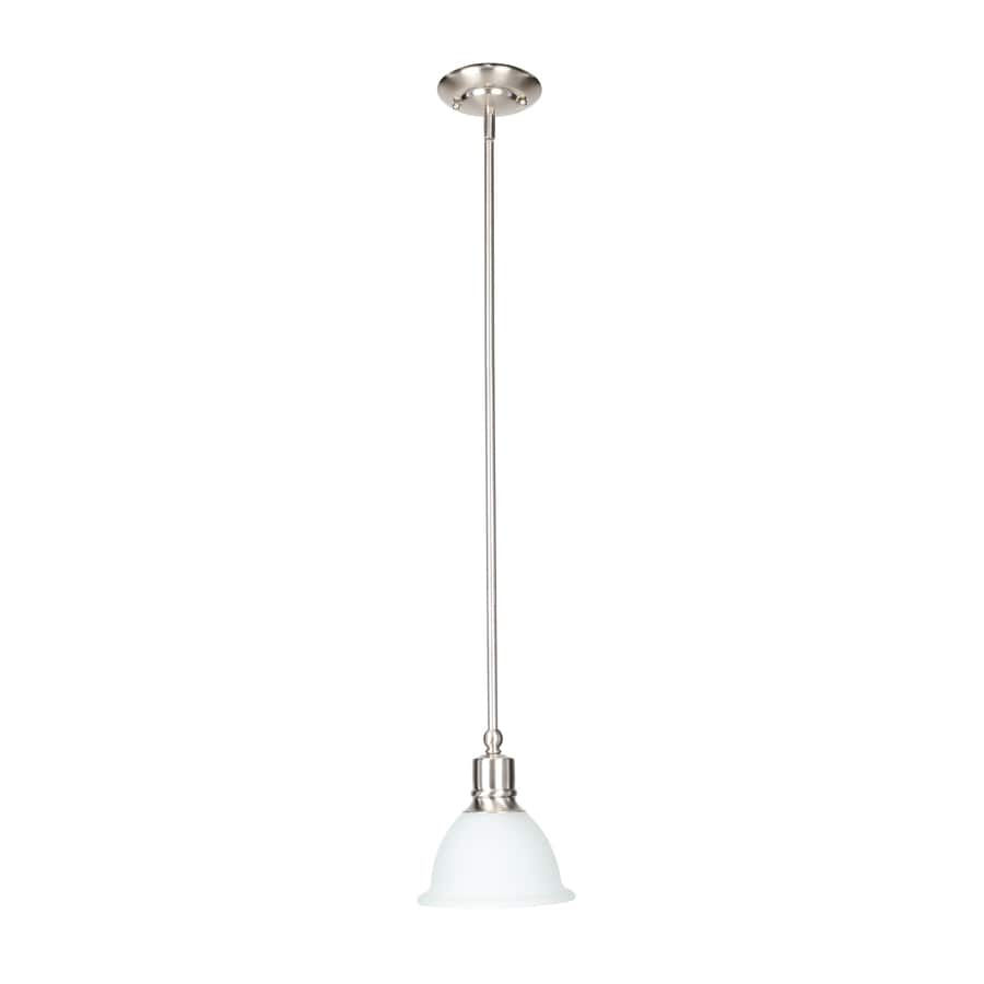 Progress Lighting Madison Brushed Nickel Mini Transitional Etched Progress Lighting Madison Brushed Nickel Mini Transitional Etched Glass Dome Pendant Light