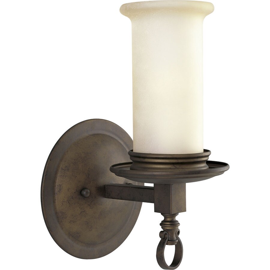 Progress Lighting P2752-102 Santiago 6.37-in W 1-Light Roasted Java Wall Sconce