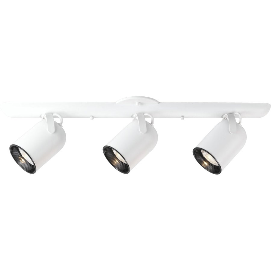 Shop Progress Lighting Directional 3-Light 27-in White Fixed Track