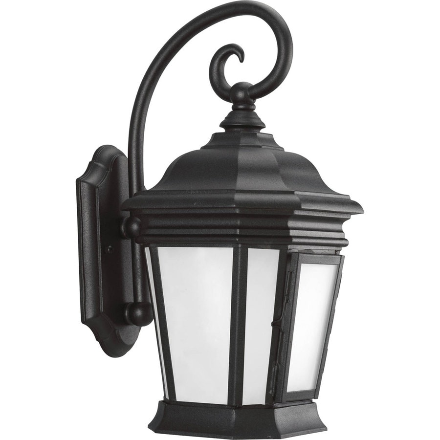 Progress Lighting Crawford 16.75-in H Black Gu24 Outdoor Wall Light