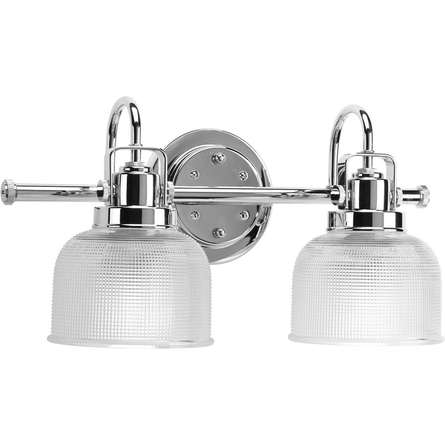 Shop Progress Lighting Archie 2 Light 17 In Polished Chrome Bowl