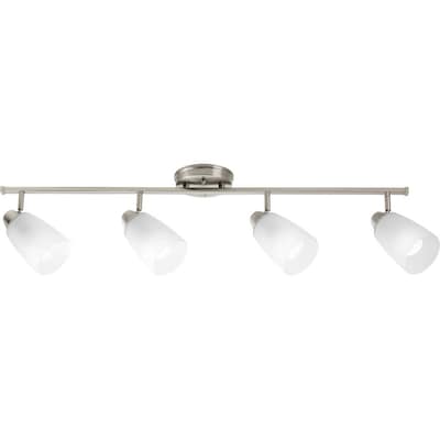 Progress Lighting Wisten 4 Light 36 125 In Brushed Nickel Progress Lighting Wisten 4 Light 36 125 In Brushed Nickel