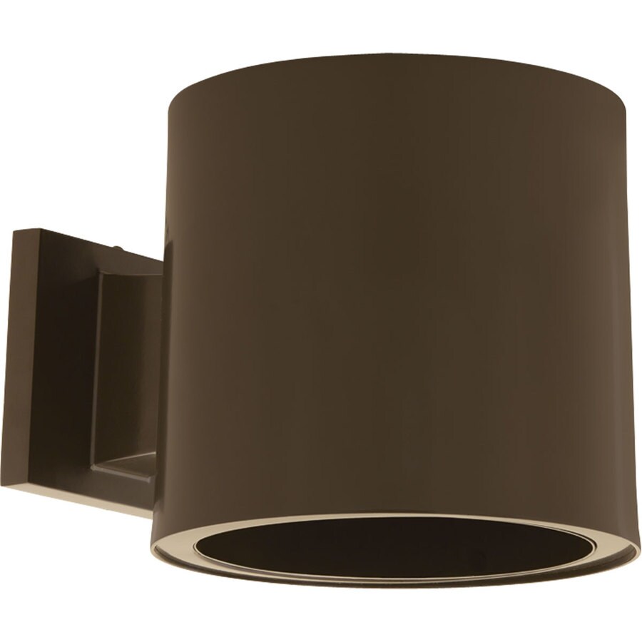 Shop Progress Lighting 7.37-in H Antique Bronze LED Outdoor Wall Light at Lowes.com