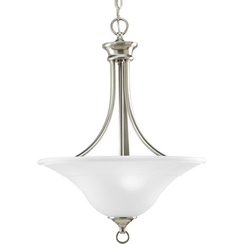 Progress Lighting Trinity Brushed Nickel Single Transitional Etched Gl Bowl Pendant Light At Lowes Progress Lighting Trinity Brushed Nickel Single Transitional Etched Gl Bowl Pendant Light At Lowes