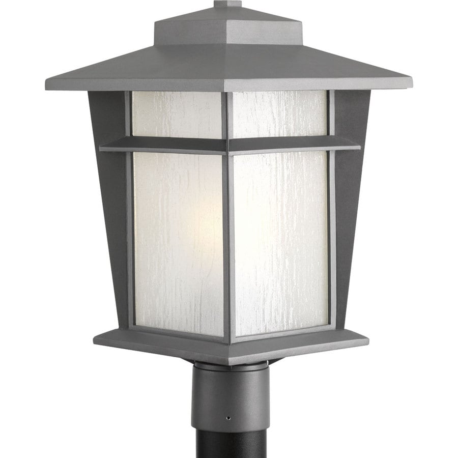 Progress Lighting P6421-136WB Loyal Textured Graphite Casual/Transitional Outdoor Post Light