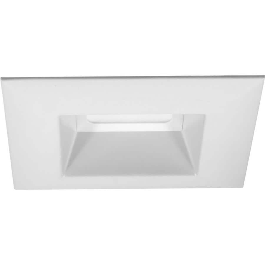 Progress Lighting Led Retrofit Square White Open Recessed