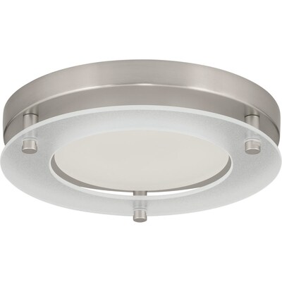 Progress Lighting Led Flush Mount 7 25 In Brushed Nickel Progress Lighting Led Flush Mount 7 25 In Brushed Nickel