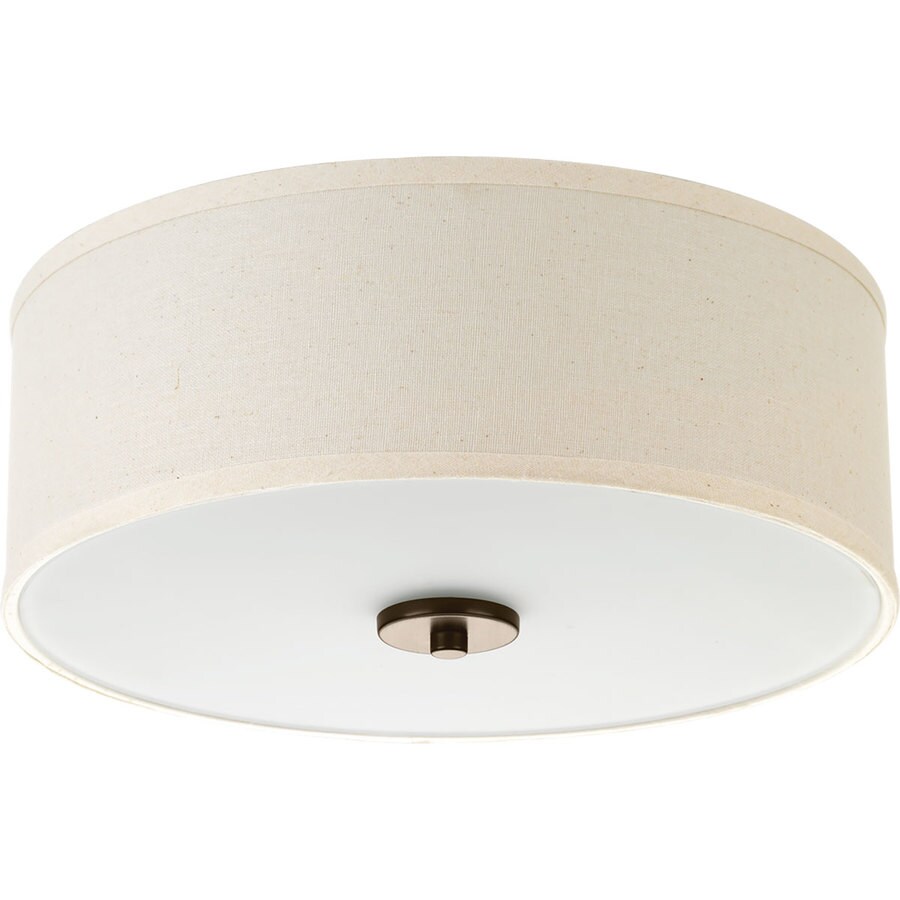 Progress Lighting Inspire 13 In W Antique Bronze Standard Flush Progress Lighting Inspire 13 In W Antique Bronze Standard Flush Mount Light