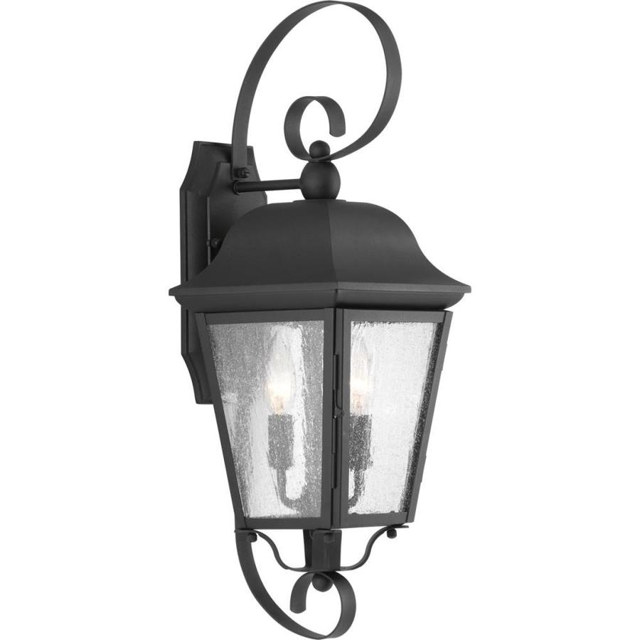 Progress Lighting Kiawah 21 88 In H Black Candelabra Base E