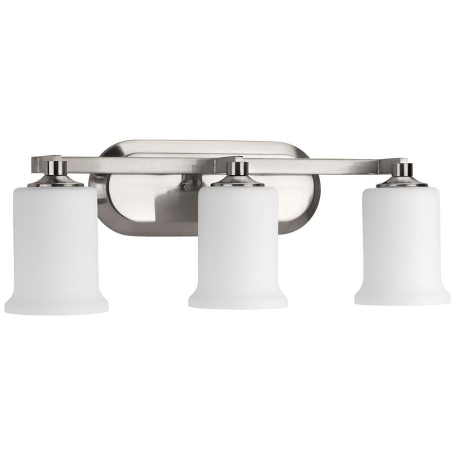 Progress Lighting Alux 3-Light 21.75-in Brushed Nickel ...