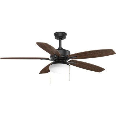 Progress Lighting Billows 52 In Black Led Indoor Residential Progress Lighting Billows 52 In Black Led Indoor Residential