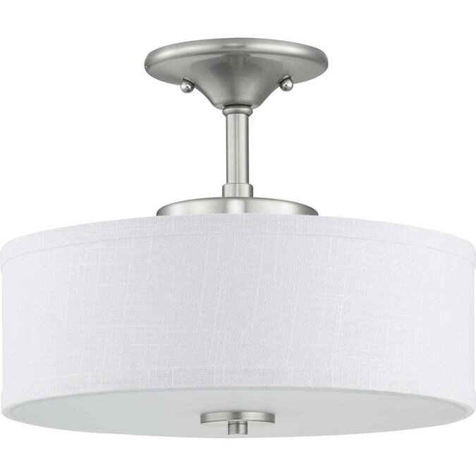 Progress Lighting Inspire Led 13 In Brushed Nickel Transitional Progress Lighting Inspire Led 13 In