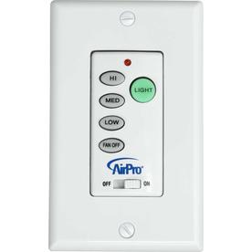 Ceiling Fan Remote Controls At Lowes Progress Lighting Wall Control White Mount Universal Ceiling Fan Remote
