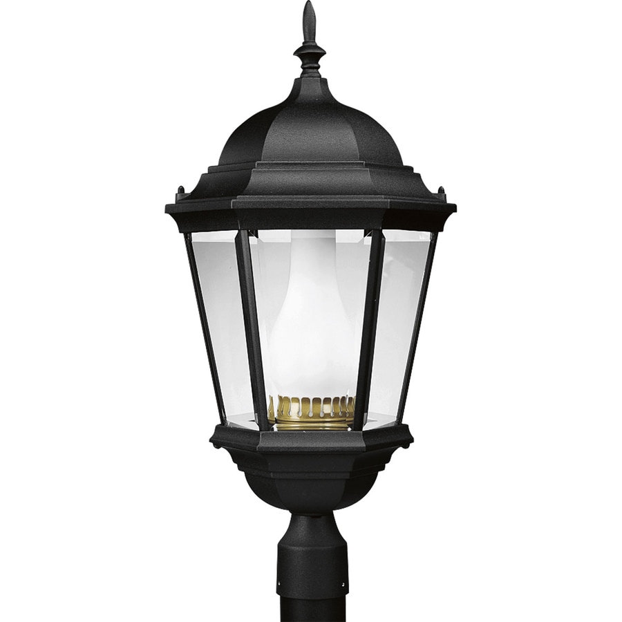 Progress Lighting P5486-31 Welbourne Textured Black Casual/Transitional Outdoor Post Light