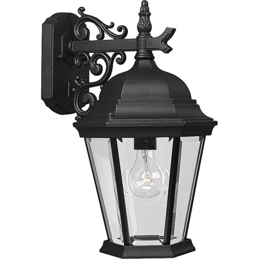 Progress Lighting Welbourne 18 In H Textured Black Outdoor Wall Progress Lighting Welbourne 18 In H Textured Black Outdoor Wall Light