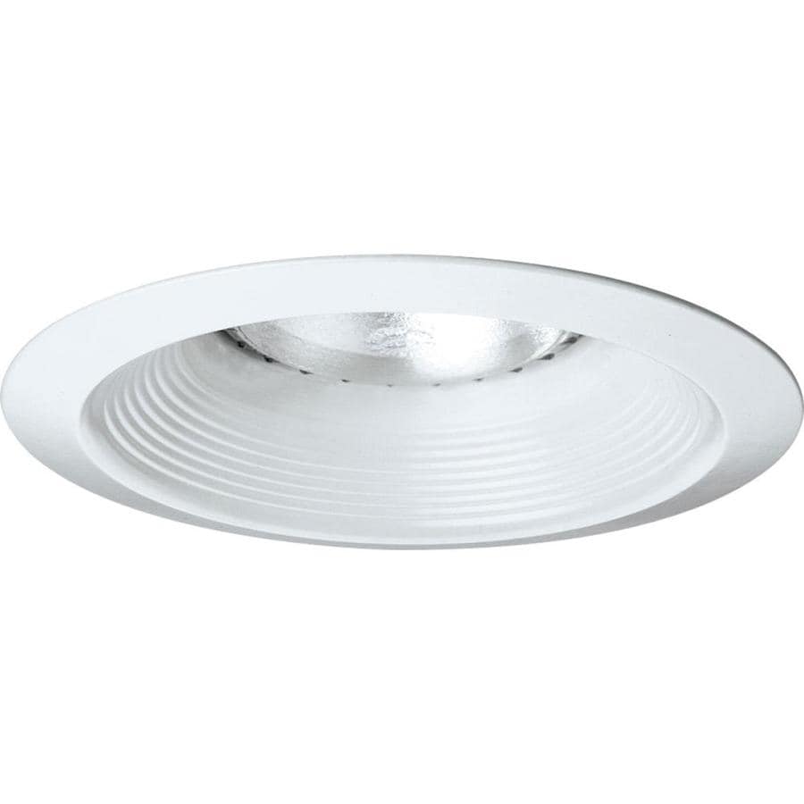 Progress Lighting White Baffle Recessed Light Trim (Fits ...