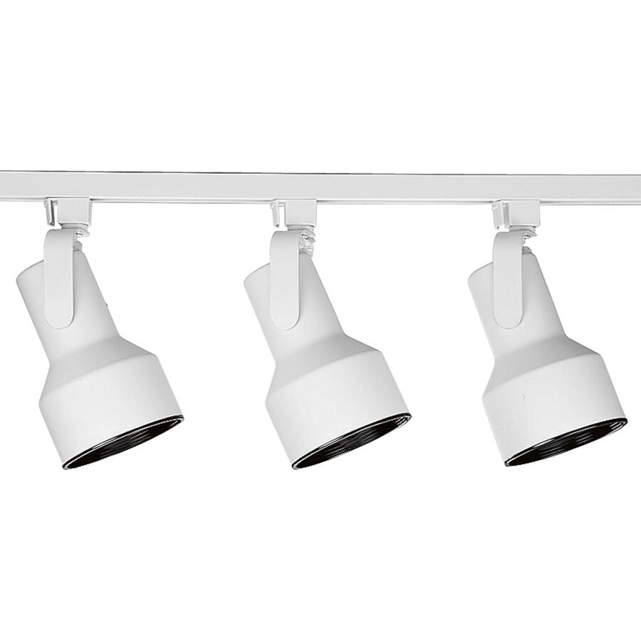progress lighting alphatrak. progress lighting alpha trak 3-light 48-in white step linear track kit alphatrak g