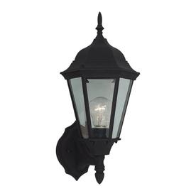 Sea Gull Lighting 88941 Bakersville 1 Light Outdoor Lantern Wall Sconce - Black