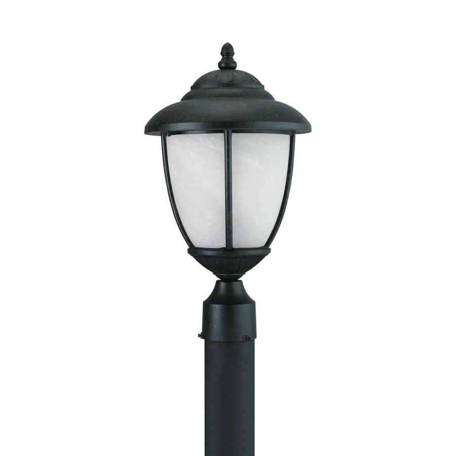 Sea Gull Lighting Yorktown 1 Light Outdoor Forged Iron Post