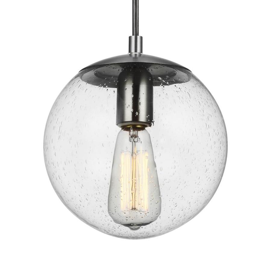 Sea Gull Lighting Leo Satin Aluminum Mini Modern/Contemporary Seeded